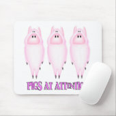 Varkens in aandacht muismat (Met muis)