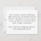 varkens in concert - uitnodiging ter gelegenheid (Achterkant)