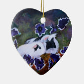 Varkens in de tuin keramisch ornament (Rechts)