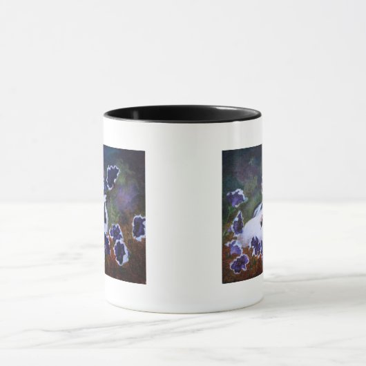 Varkens in de tuin mok (Midden)