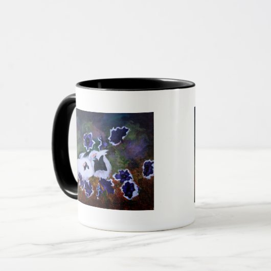 Varkens in de tuin mok (Voorkant links)