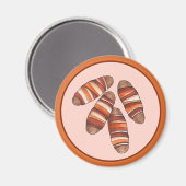 Varkens in Dekens Bacon Worst UK Brits Eten Magneet (Voorkant / Achterkant)