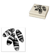 Varkens in Dekens Bacon Worst UK Brits Eten Rubberstempel (Gestempeld)