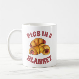 Varkens in een Blanket Crescent Roll Hot Dog Junk  Koffiemok