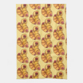 Varkens in een Blanket Crescent Roll Hot Dog Junk  Theedoek (Verticaal)