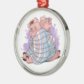 Varkens in een Blanket Ornament (Links)