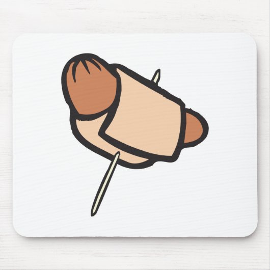 varkens in een deken hapjes muismat (Voorkant)