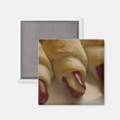 Varkens in een deken met kaas magneet (Voorkant / Achterkant)