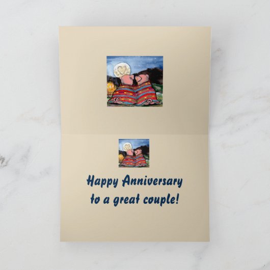 Varkens in een deken Personaliseerbare Jubilea Kaa Kaart (Binnen)