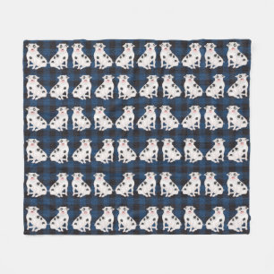 Varkens in een knuppel fleece deken