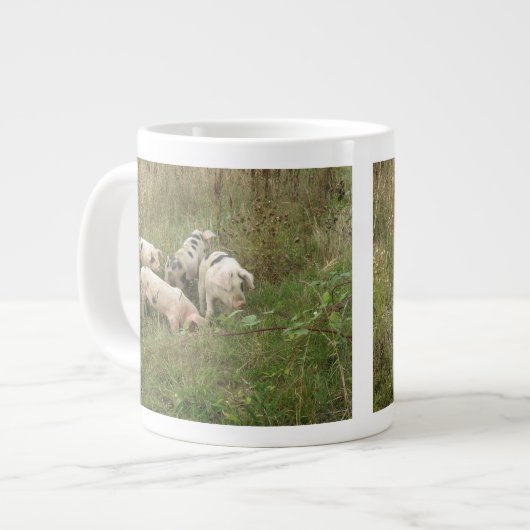 Varkens in een Mok veld (Links)