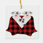 Varkens in een Ornament van de Blanket (Voorkant)