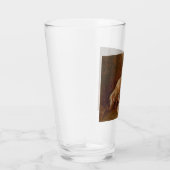 Varkens in een Stable (Animal Art) Glas (Rechts)