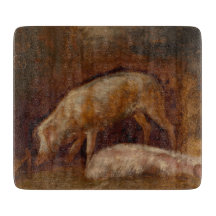 Varkens in een Stable (Animal Art)