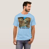 Varkens in liefde t-shirt (Voorkant volledig)