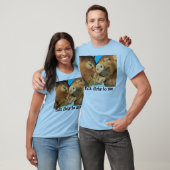 Varkens in liefde t-shirt (Unisex)