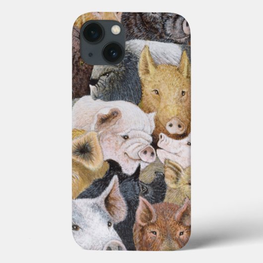 Varkens in overvloed Case-Mate iPhone case (Achterkant)