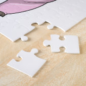 Varkens in Poker met pokerchips Legpuzzel (Zijkant)