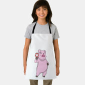 Varkens in Poker met pokerchips Schort (Insitu)