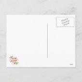 Varkens in Santa Hat Feestdagenkaart (Achterkant)