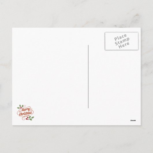 Varkens in Santa Hat Feestdagenkaart (Achterkant)