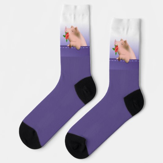 Varkens in zak sokken (Links)