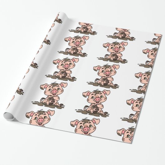 Varkens Inpakpapier (Uitgerold)