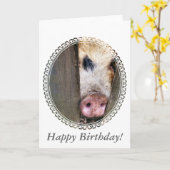 VARKENS KAART (Gele Bloem)