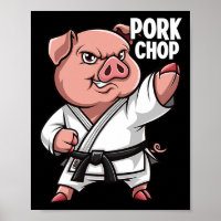 Varkens Karate Varkensvlees Grappig Varken Zwijn S
