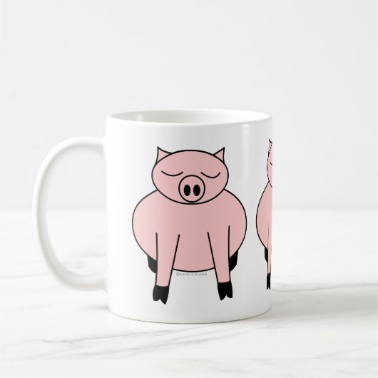 Varkens Koffiemok (Links)
