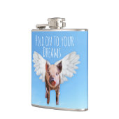 Varkens kunnen vliegen heupfles (Links)