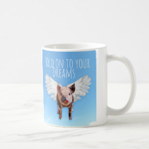 Varkens kunnen vliegen koffiemok