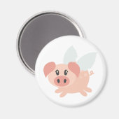 Varkens kunnen vliegen magneet (Voorkant / Achterkant)