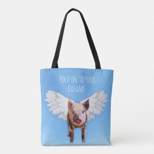 Varkens kunnen vliegen tote bag