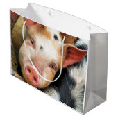 VARKENS LARGE CADEAUTASJE (Achterkant Gekanteld)