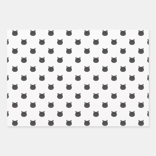 Varkens Llamas Katten Gemengde Dierenpatronen Inpakpapier Vel (Voorkant 3)