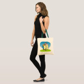 Varkens met grote canvas tas gebarentaal (Voorkant (model))