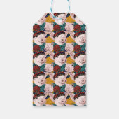 Varkens met Petten | Jouw namen toevoegen Cadeaulabel (Achterkant)