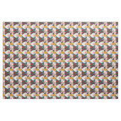 Varkens met Petten patroon Stof (Yard (91,4 cm))