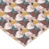 Varkens met Petten patroon Tafelkleed (Gekanteld)