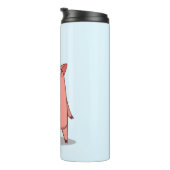 Varkens met regenboogballon thermosbeker (Geroteerd rechts)