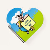 Varkens met teken notitieboek (Voorkant)