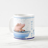 Varkens nemen mok (Voorkant links)