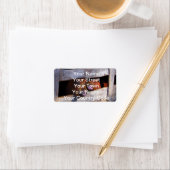 Varkens Paar Paar Piggies Etiket (Insitu)