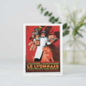 Varkens Pork Ham Le Lyonnais  Food and Art Briefkaart (Staand voorkant)