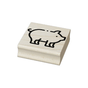 Varkens Rubberstempel