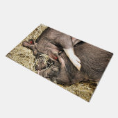 VARKENS SLAPEN DEURMAT (Schuin)