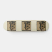 Varkens - Square Animals Illustratie Skateboard (Horizontaal)