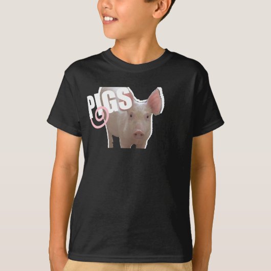 Varkens T-shirt (Voorkant)