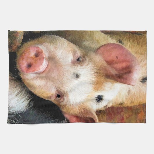 VARKENS THEEDOEK (Horizontaal)